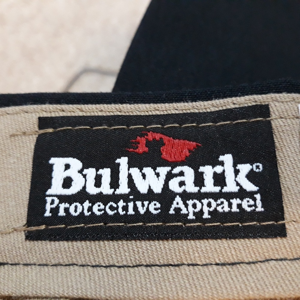 BULWARK FLAME RES. PANTS DK NAVY 38 X 37, unhemmed